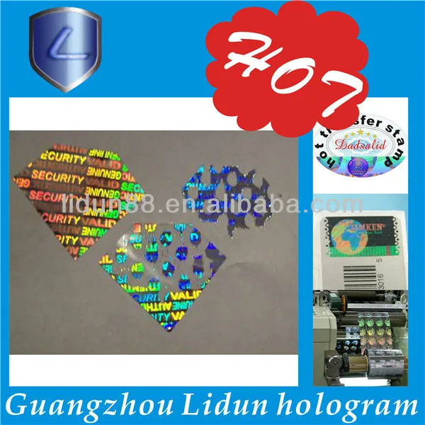 hologram sticker printer,3d hologram sticker maker, holograms 3d