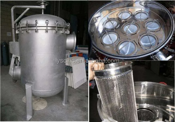 Lvyuan High end stainless steel bag filter housing replace for water Purifier