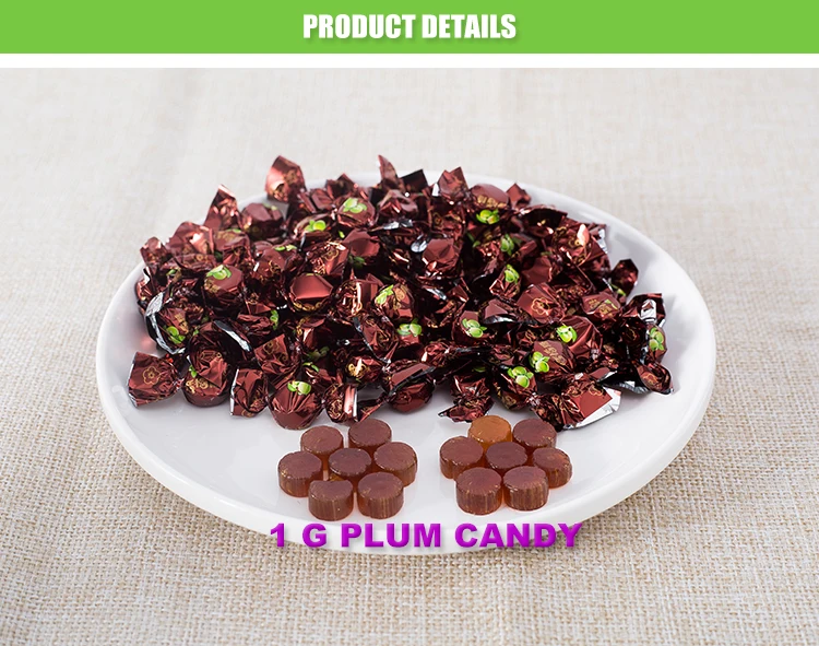 High Quality Fancy Bottled Sour Dried Plum Candy Fruity Flavor Buy