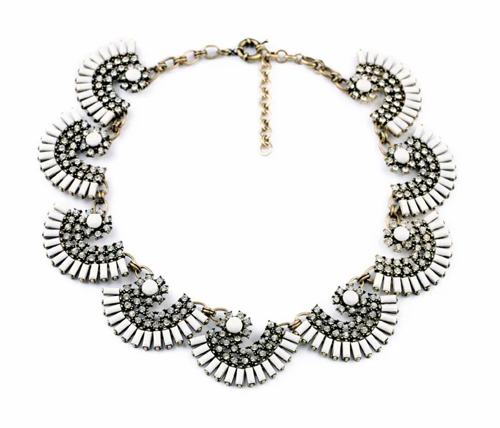 

NK650 Top quality Fashion necklaces for women Resin statement gypsy necklaces wholesale