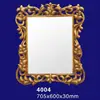 Old Fashioned Style Five Star Hotel Lighted Vanity Mirror For Wall Decorative Mirror