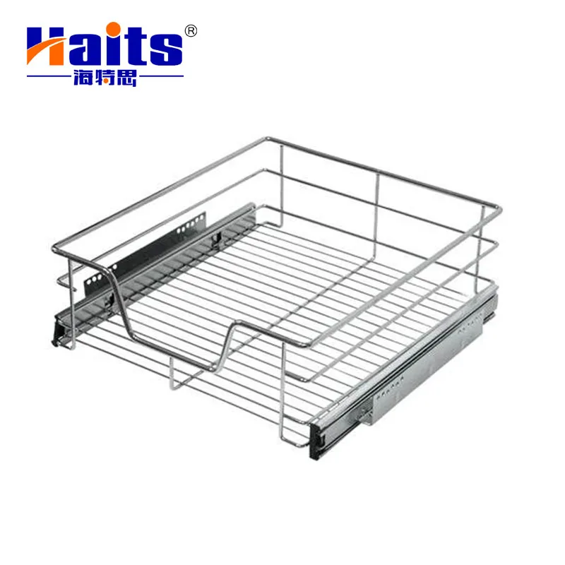 

Multi-function Side Mounting Kitchen Wire Basket Drawer