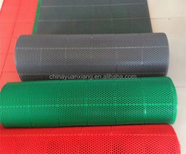 Non Skid Vinyl Plastic Toilet Floor Mat