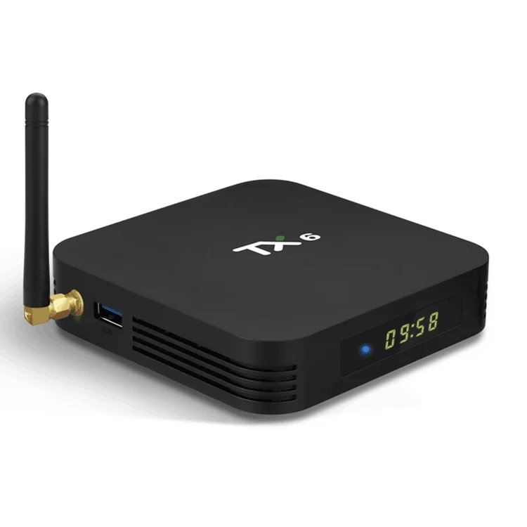 

New TV box Android 9.0 4gb/32gb dual wifi TX6 4K Set Top Box TX6