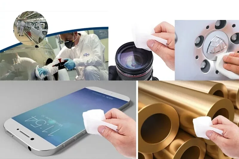 8009 microfiber cleanroom wiper 100 class