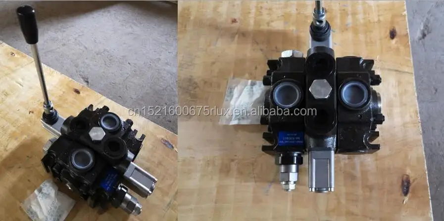 P40 valve directional control valve hydraulic valve with joystick &amp; remote control cable