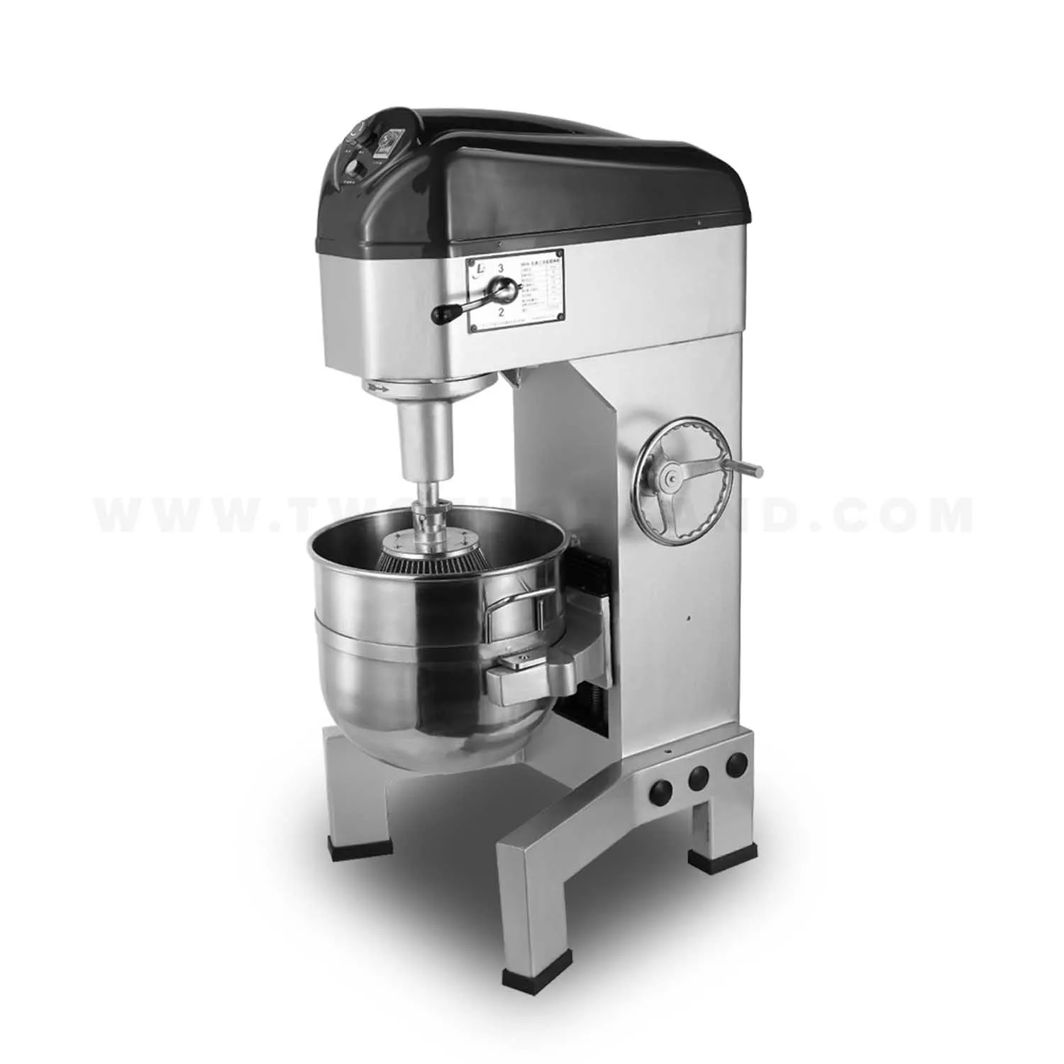 Massivecapacity 80l Floor Mixer With Timer And Dual