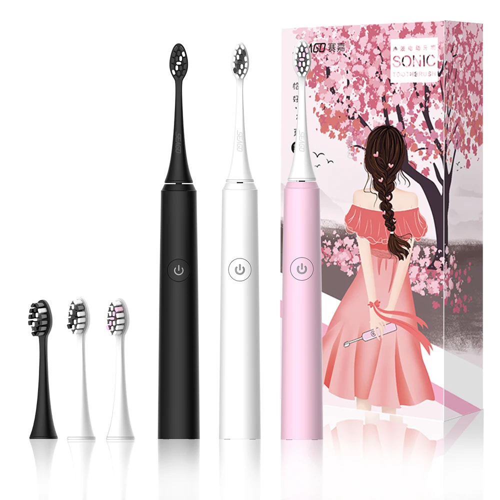 

SEAGO 972-8 Personalized electric tooth brush with Dupont bristles for adult, Customized