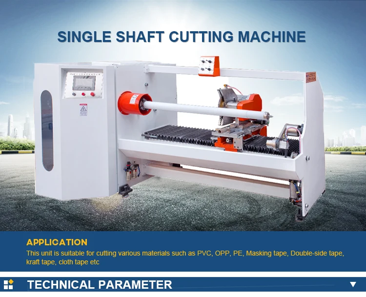 pvc insulation tape cutting machine