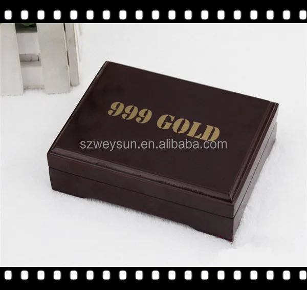 

Practical Gold Foil Plated Poker Playing Card Wooden Box Case For Present Gift DHL free shipping, Natural