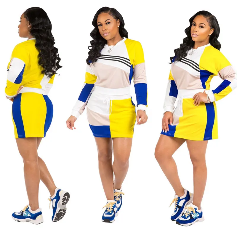 

90425-MX91 sport suits short 2 piece girls dresses casual, Picture color