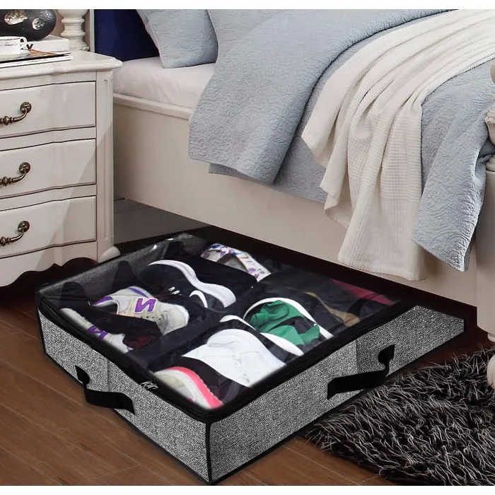 Underbed Shoe Organizer,under Bed Shoe Storage Box,shoe Storage Bag 