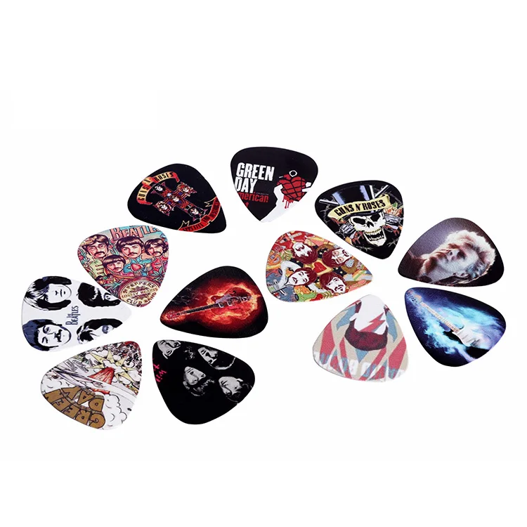 

Customize guitar picks guitar plectrum celluloid picks for guitar, Colorful special design