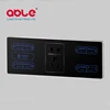 250VAC Max.Voltage and 86*86mm Size 13A switched socket