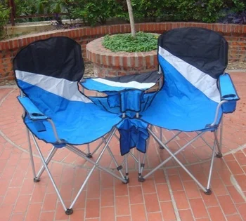 double folding camping chair