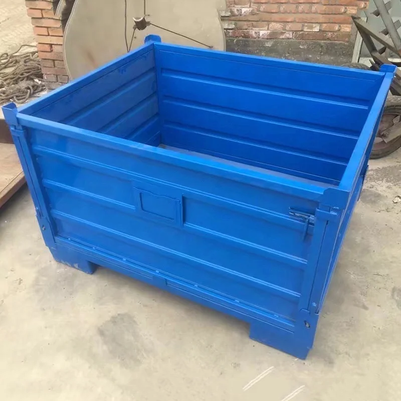 
Wholesale factory warehouse iron pallet container for sale 