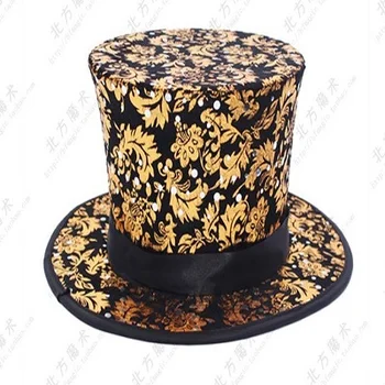 gold top hats costume