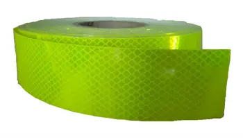 Fluorescent Yellow Green Reflective Tape - Buy Fluorescent Yellow Green ...