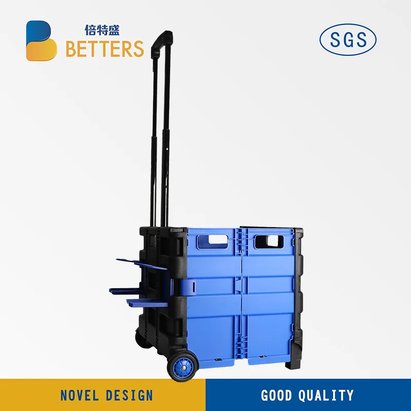 
Folding Boot shopping Cart /Trolley/ Crate Shopping Trolley on Wheels 
