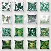 Wholesale cotton linen printed throw pillows covers for couch home decor cushion case sofa pillow