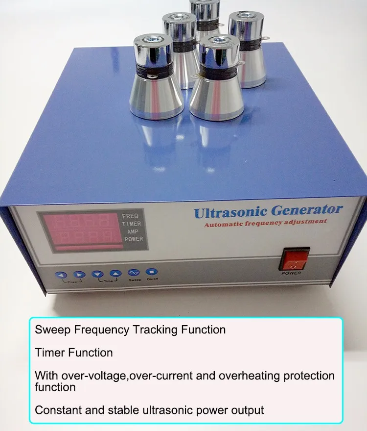 2400w Ultrasonic Vibration Generator Variable Frequency Ultrasonic