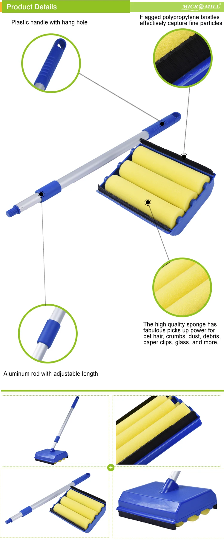 Manufacture Supplier Sponge Broom Carpet Sweeper Buy Carpet Sweeper