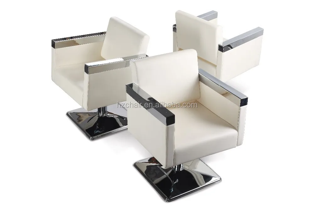 2015 Acrylic Styling Chair Salon Furniture Snow White Comfortable