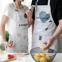 

China manufacture simple kitchen pvc coated cotton aprons for sale