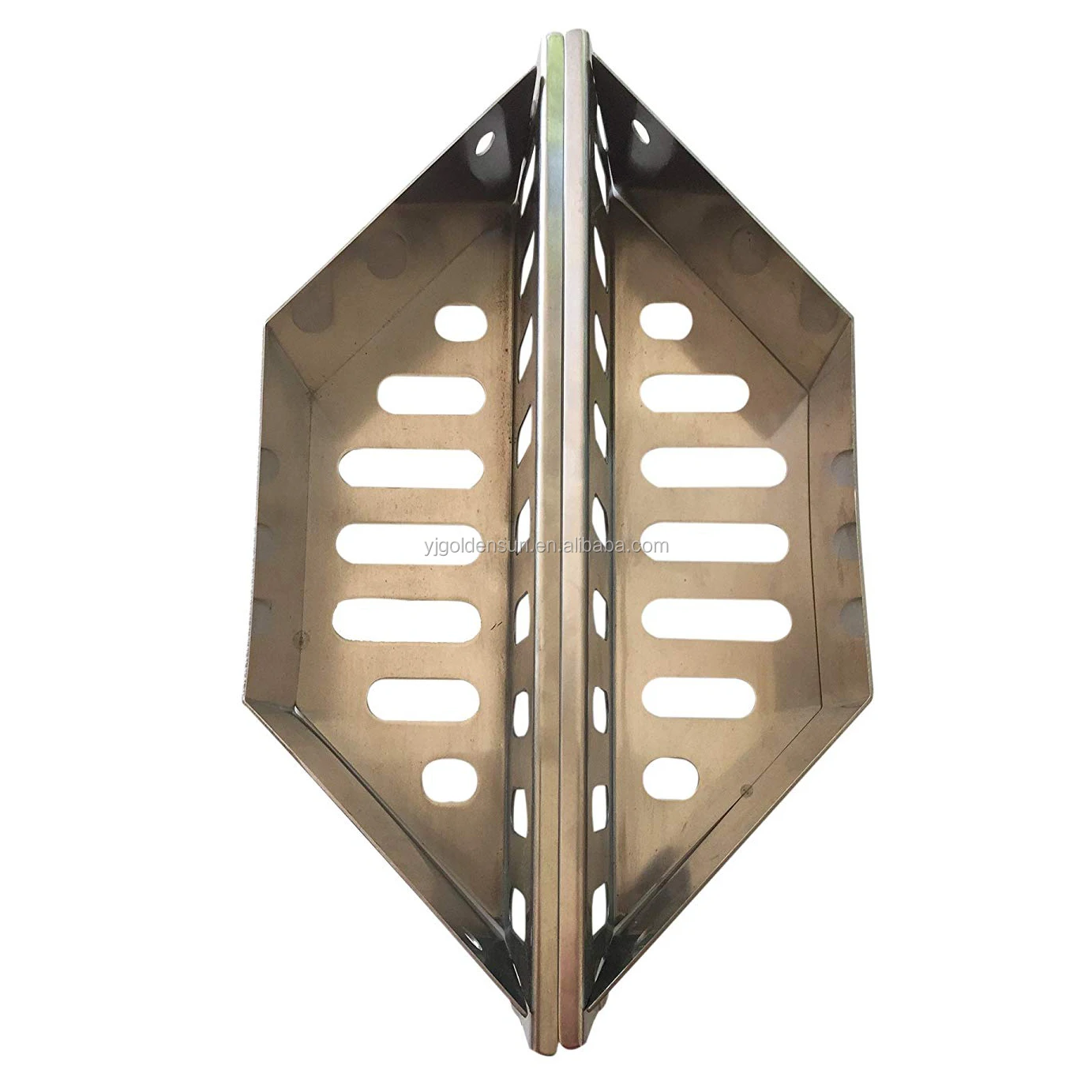 Heavy Duty Stainless Steel Bbq Charcoal Fuel Briquet Holders Basket