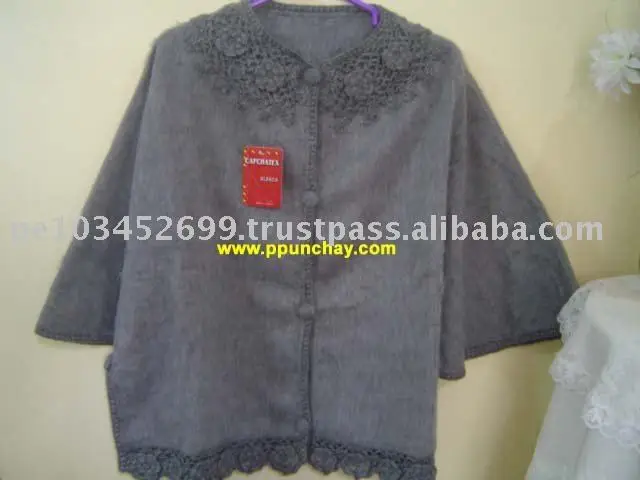 
Alpaca Poncho Cape Peru 