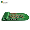 Supplier large quantity multicolour rubber backing poker table mat