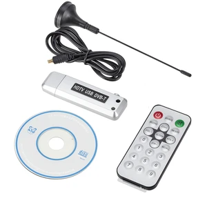 USB 2.0 DVB T Digital TV Tuner Antenna Remote