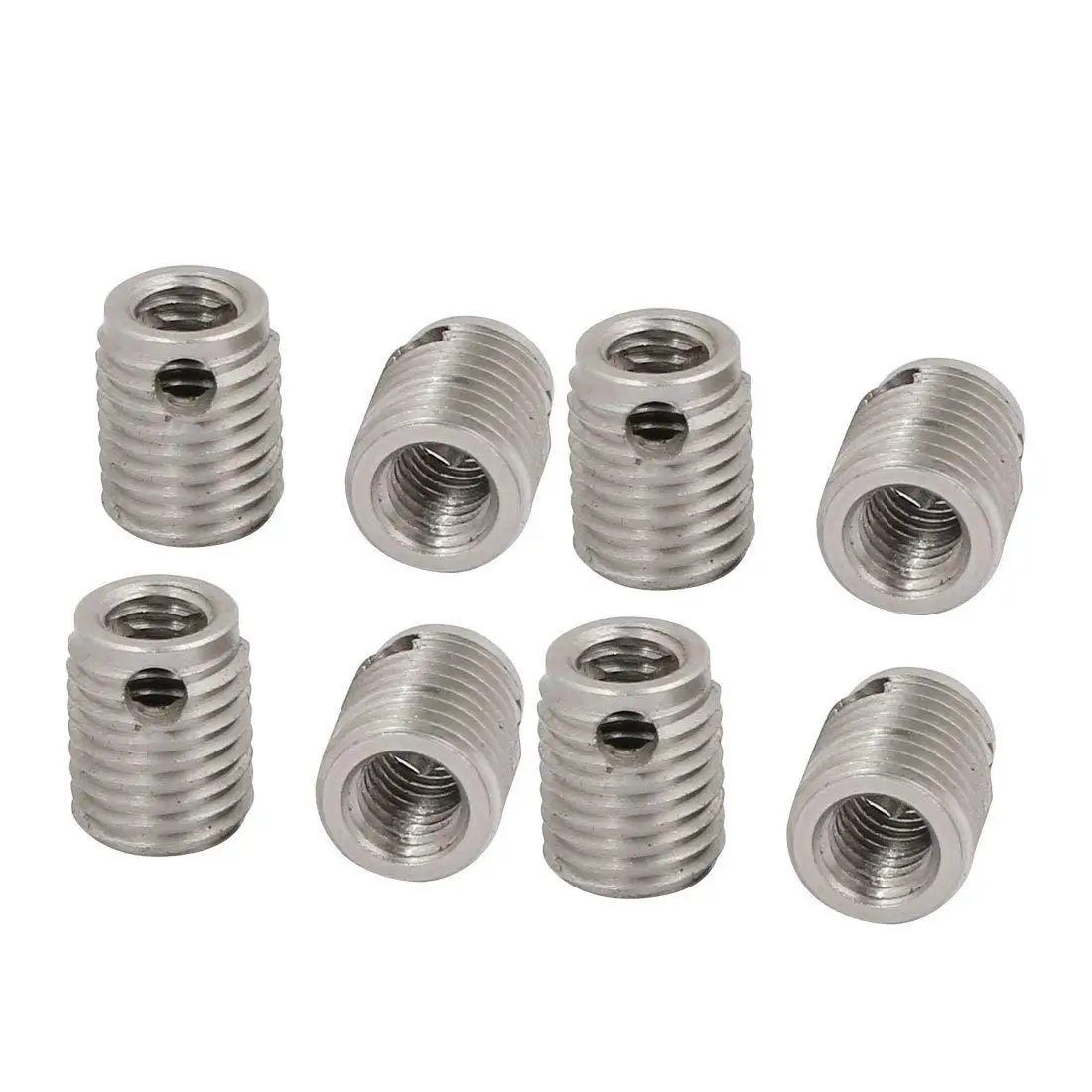 Threaded insert. M5 internal thread fitting. threaded inserts for aluminum low length. threaded insert low length.