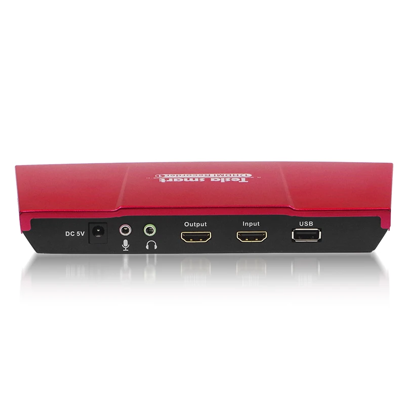 

Support 1080P Audio Out Microphone Input CCTV DVR Digital Video Capture HDMI Recorder