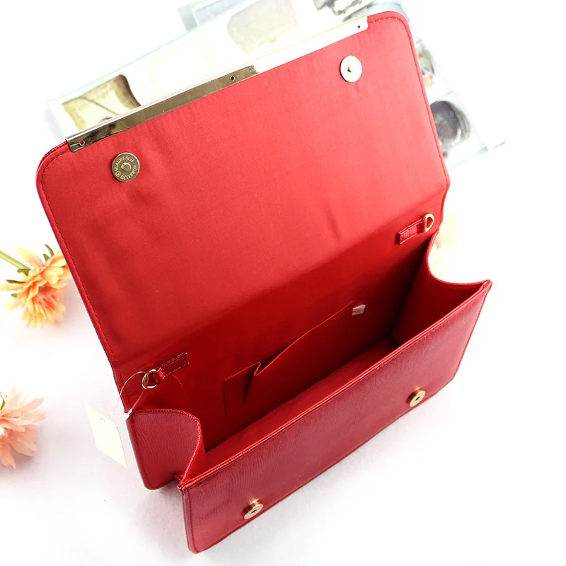 red leather designer handbags