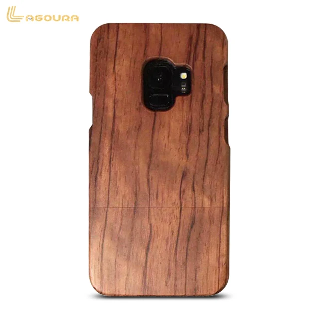 

Custom Embossed Full Wooden Phone Case for Samsung S9, Original wood color