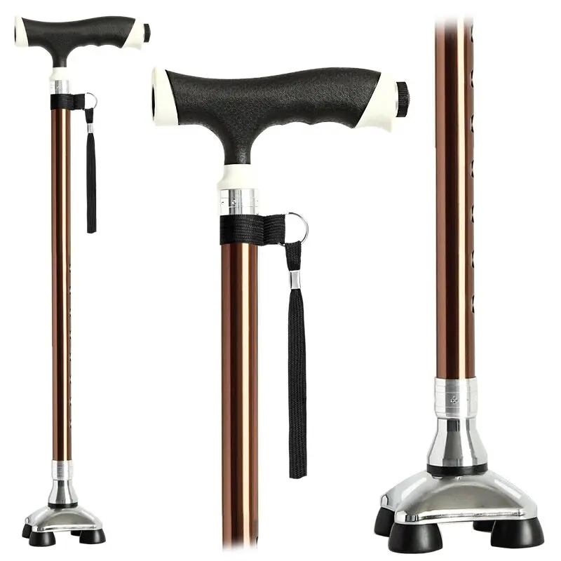 

nordic walking stick smart four legs walking stick old man walking crutches fashion cane