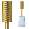 to smooth nail edge during nail styling large barrel bit XXF coarse carbide nail drill bit