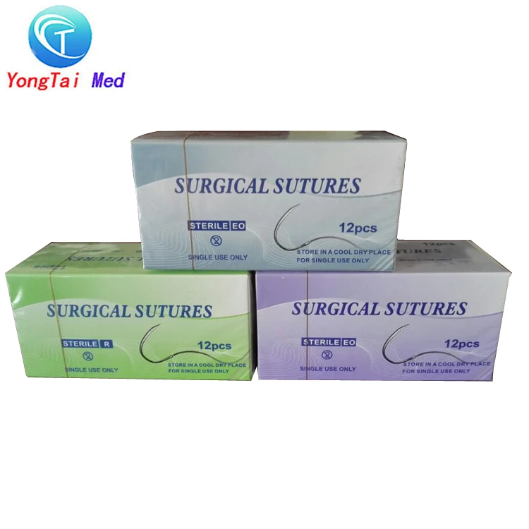 Disposable absorbable surgical pga suture manufacturer