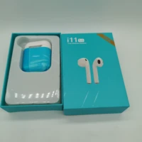 

Mini Wholesale Wireless I11 Earbuds TWS Wireless Earbuds Bluetooth Earphone for iphones and adroid phones