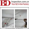 Container loading inspection third party inspection quality inspection service for Hotel special mattress protector set