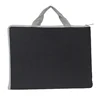 Black fabric 600D oxford tote bag inner pocket for carry notebook computer
