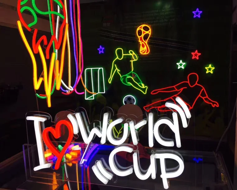 
cute Decoration LED neon light rope decor signs 