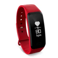 

Latest Bluetooth Pedometer Wristband Fitbit Watch Heart Rate Smart Bracelet Health Monitor