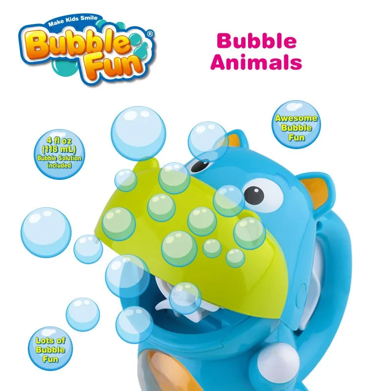 B/o Soap Bubble Machine Hippo Bubble Toy - Buy Bubble Toy,Bubble Toys,B ...