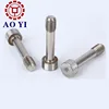 Customized durable special head no rust screw with half thread