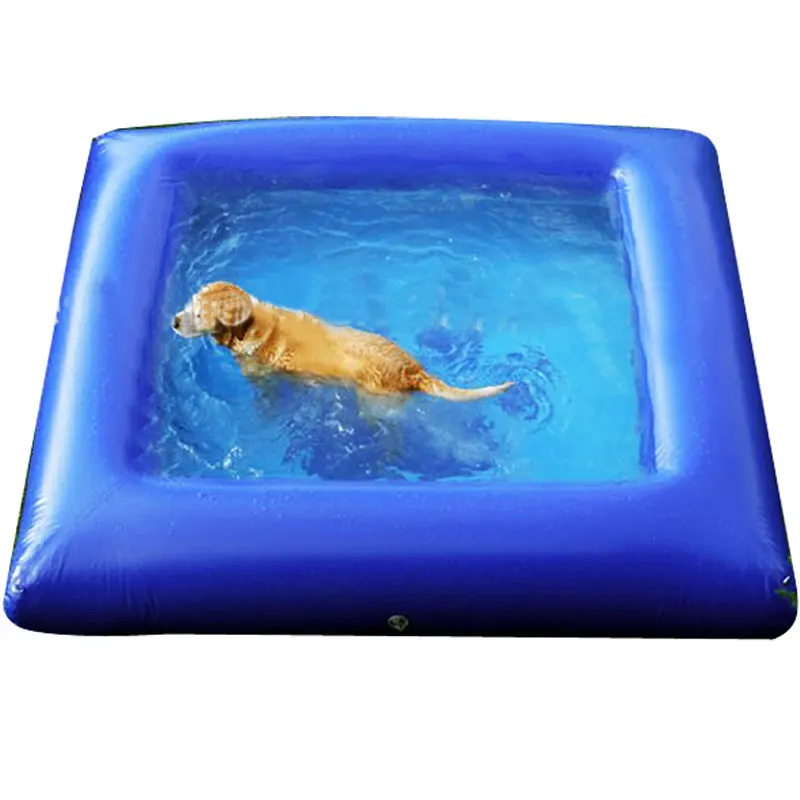 

outdoor Swimming Pool Inflatable Swimming Pool for water toys PVC Inflatable Water Pool For Pet Dog, Customized