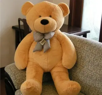 giant light brown teddy bear