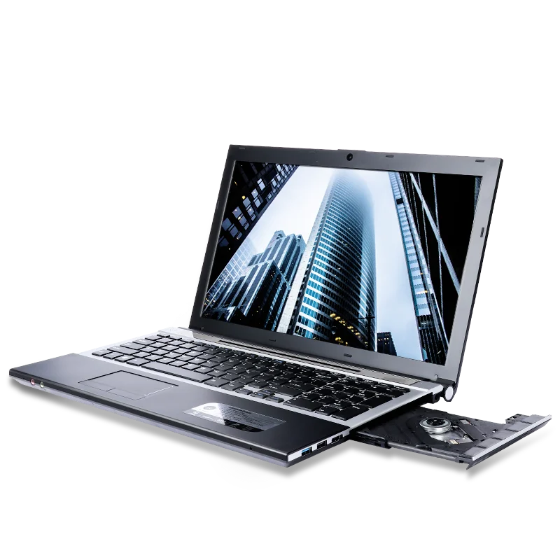 

15.6'' Laptop with DVD-RW Intel core i7-3517U computer 4G RAM 240G SSD, Black