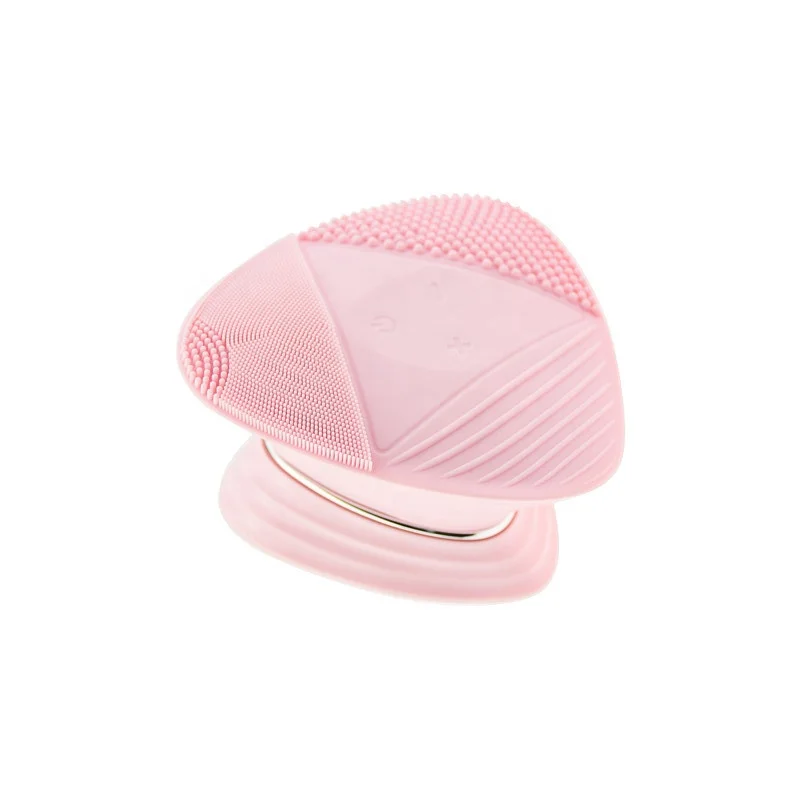 

Beauty machine Waterproof Rechargeable Electric Silicone Facial Brush Face Blackhead Pores removal Cleansing Machine